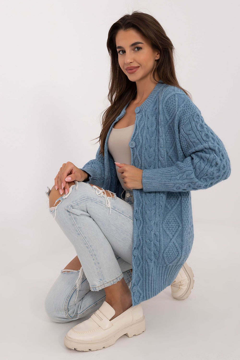  Cardigan model 199628 AT 